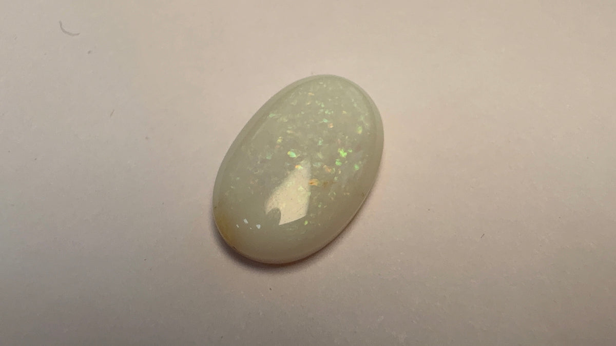 Opal 3.73 carat OPR-40 reverse view