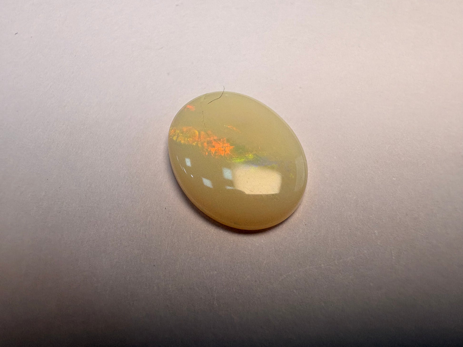 Opal 3.21 carat OPR-41 reverse view