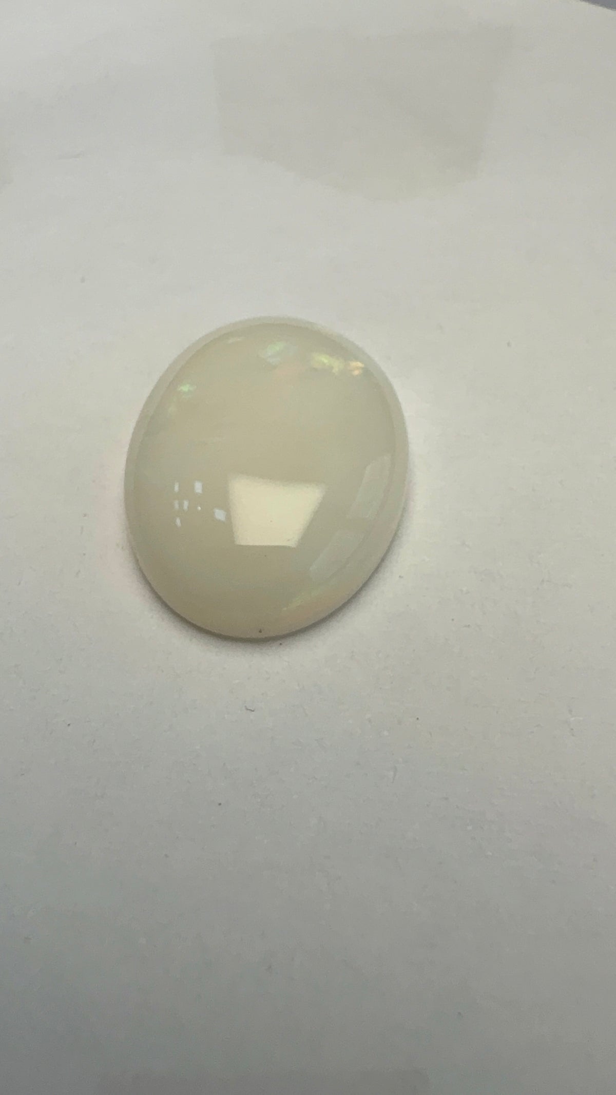 Opal 5.73 carat OPR-43 alternate face-up view