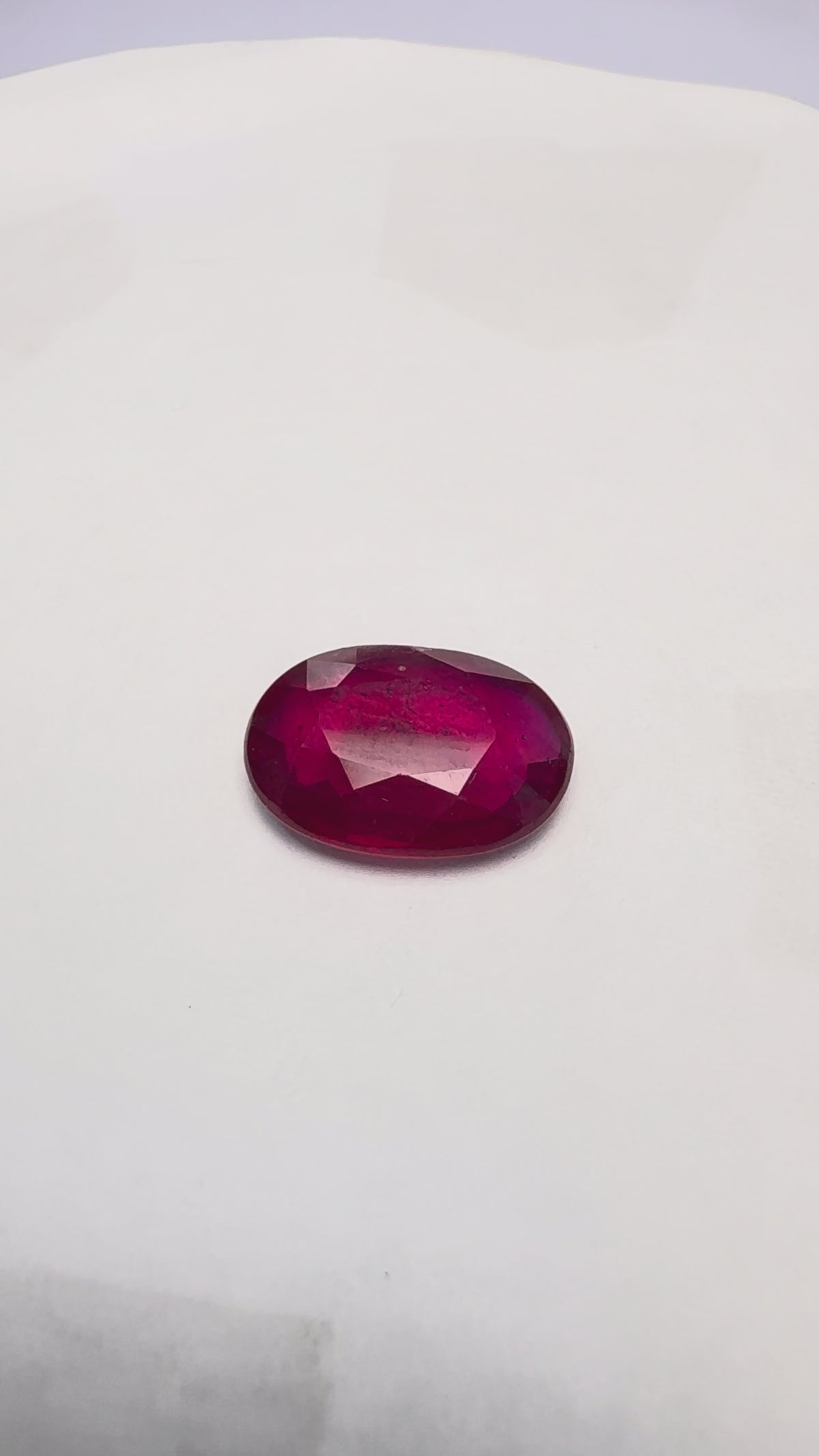 Ruby 3.61 carat R-8 product reel