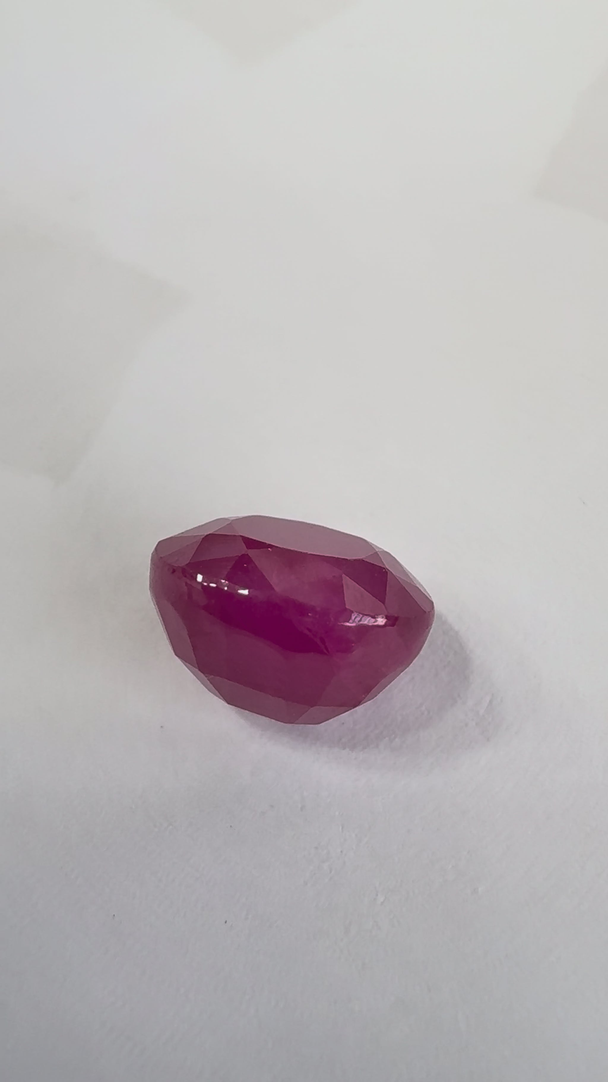 Ruby 5.58 carat R-68 product reel