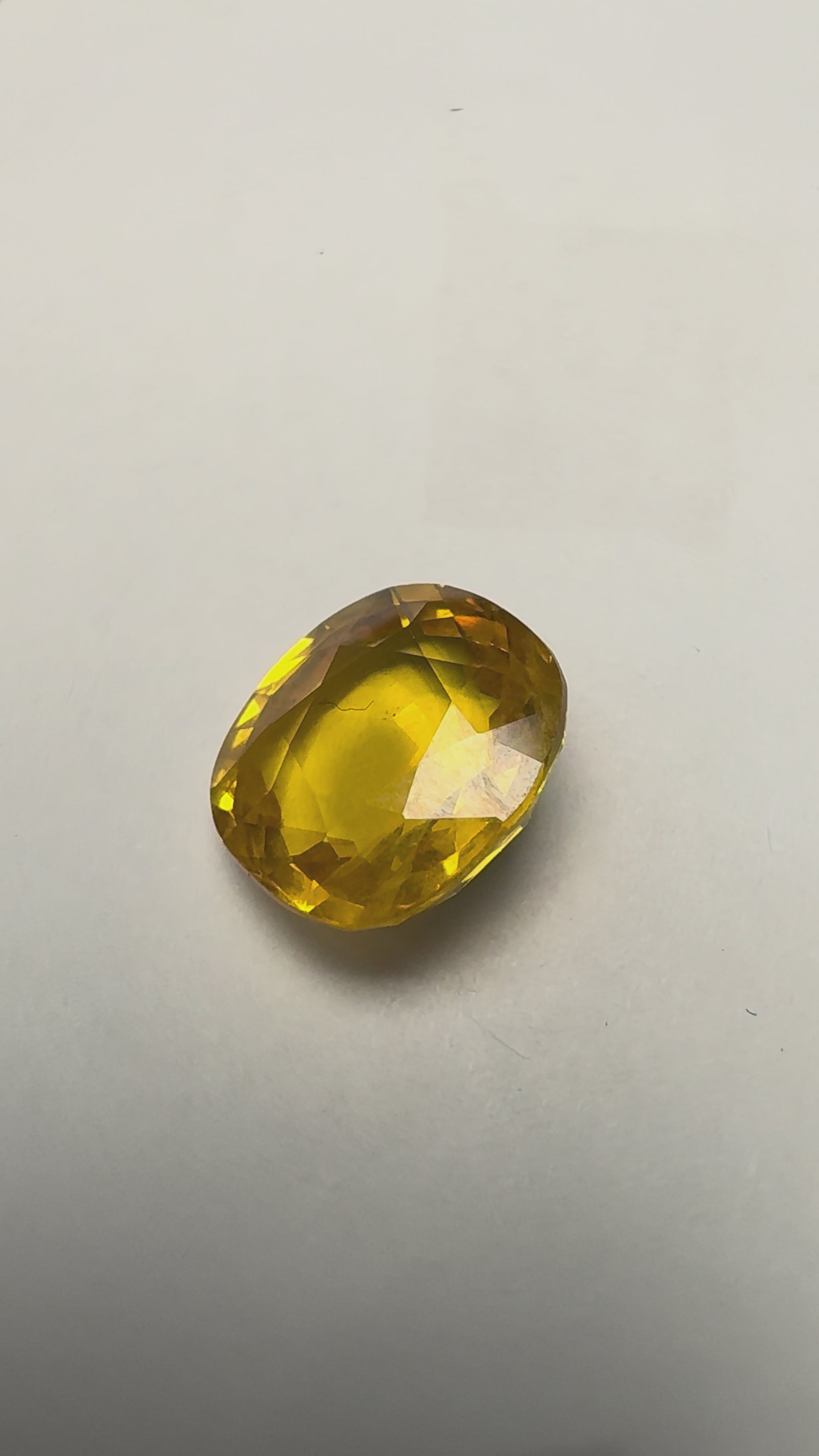 Yellow Sapphire 8.08 carat BKR-96 product reel