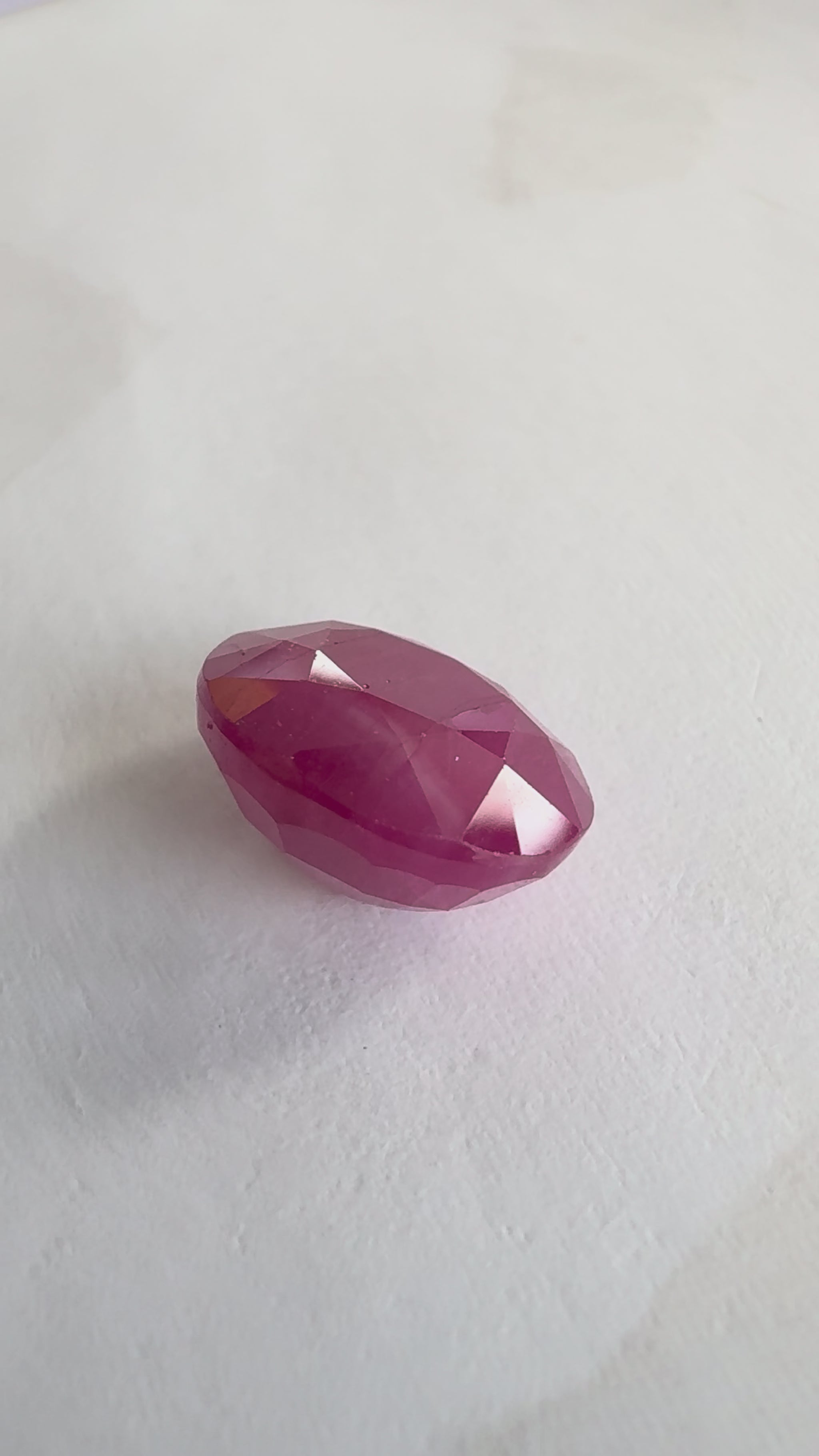 Ruby 5.45 carat R-76 product reel