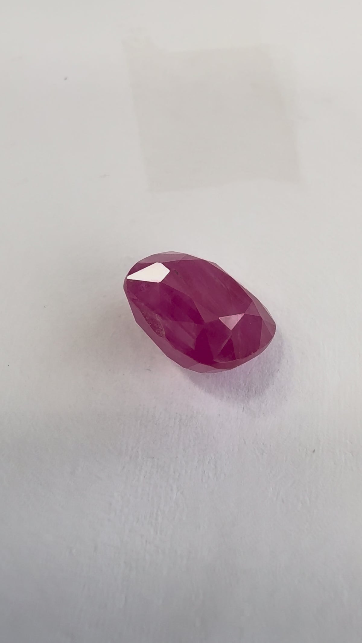 Ruby 3.64 carat R-75 product reel