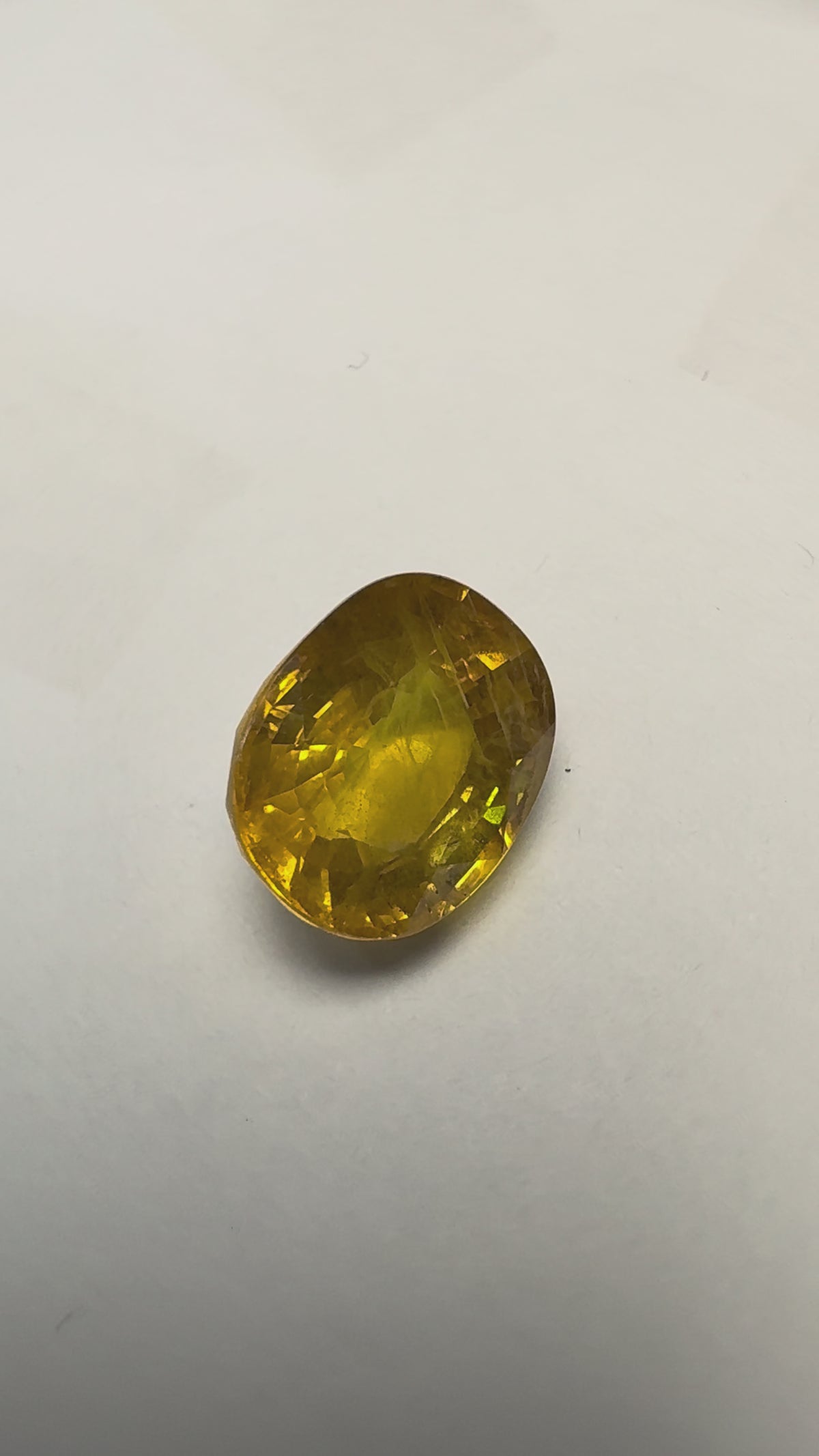 Yellow Sapphire 7.04 carat BKR-197 product reel