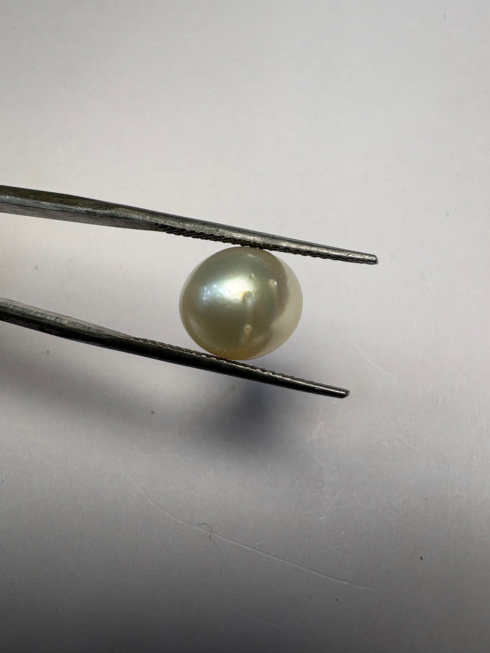 South Sea Pearl 6.43 carat PSR-10 face-up view