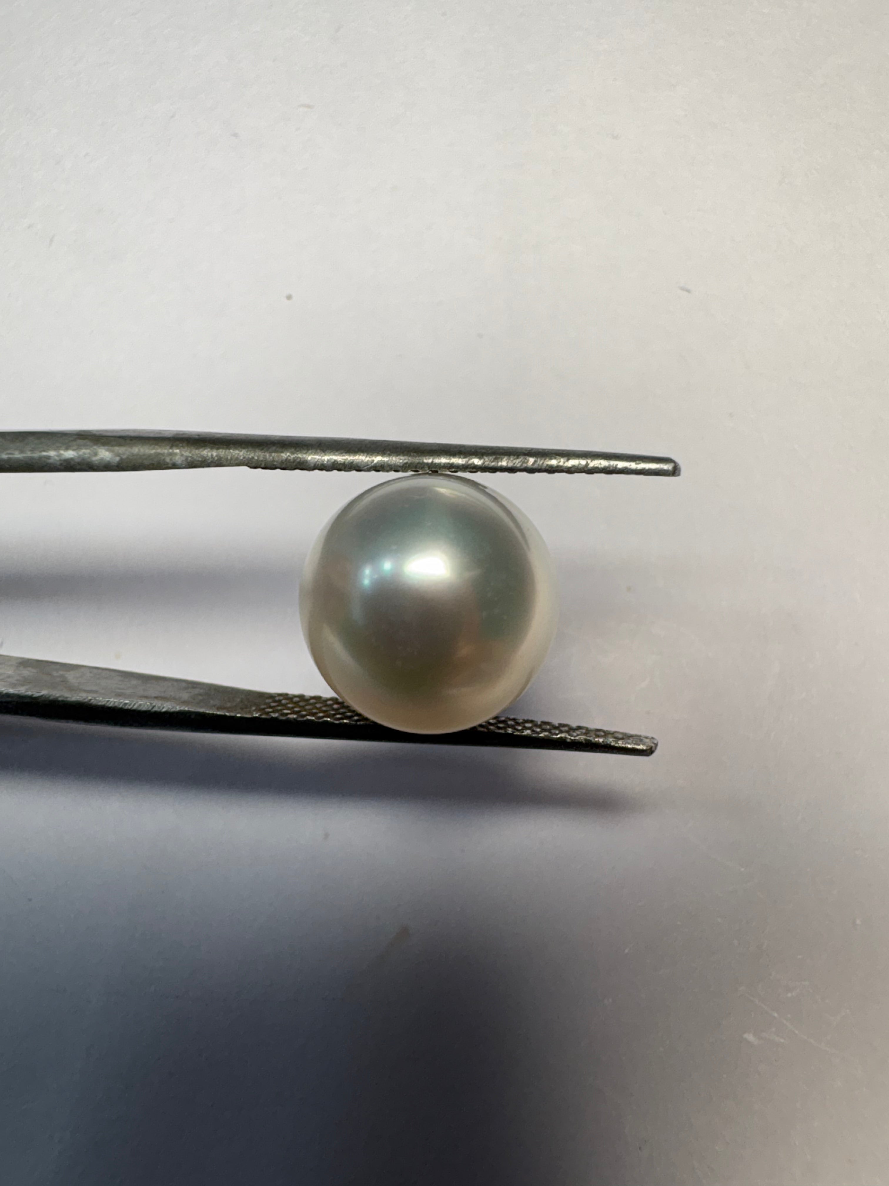 South Sea Pearl 8.69 carat PSR-11 front view