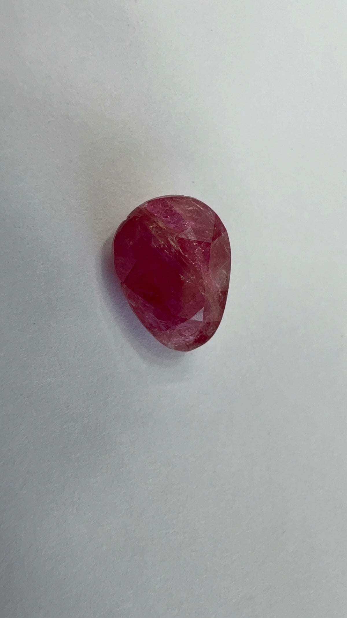 Ruby 3.27 carat R-23 close view