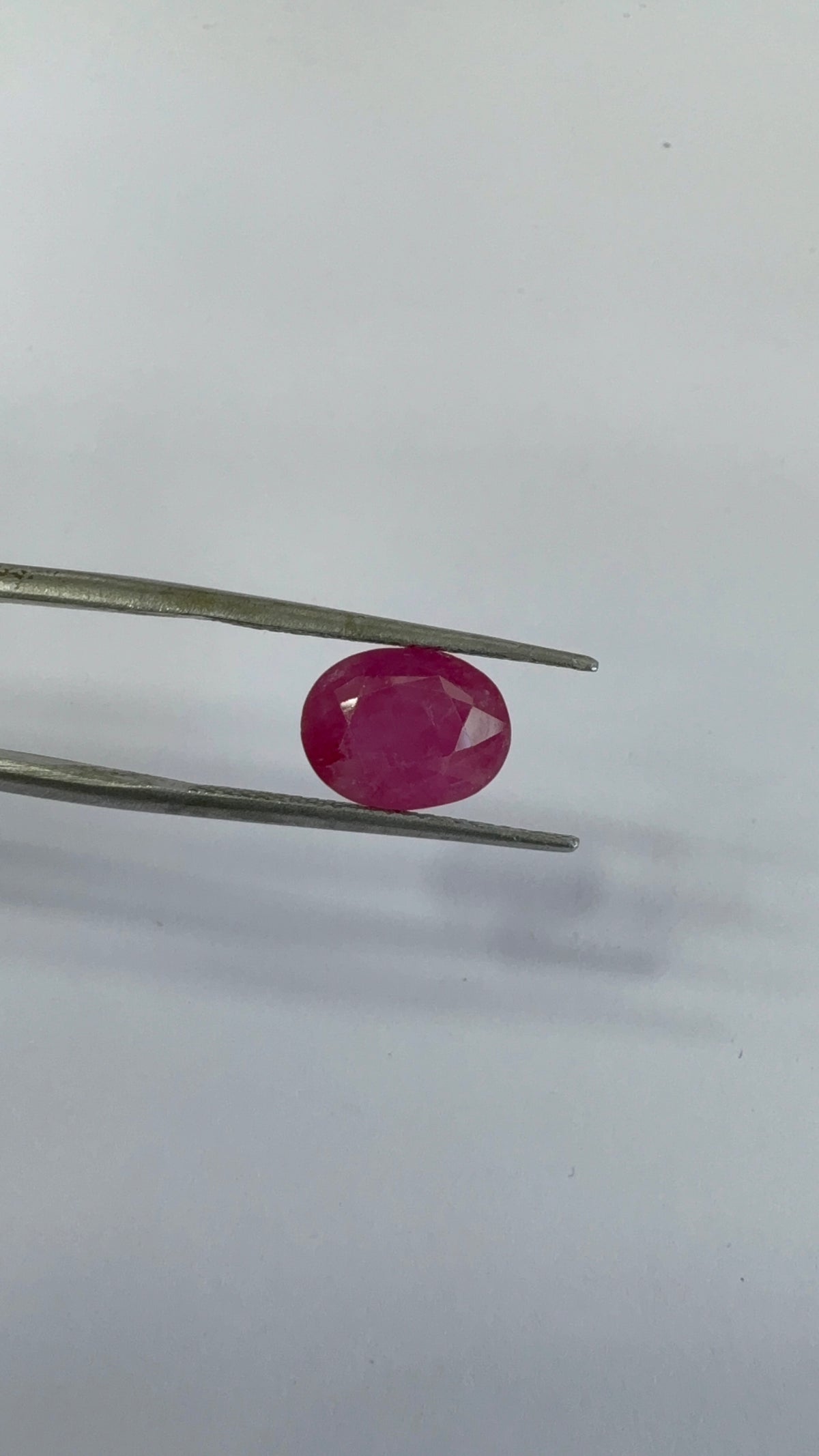 Ruby 4.19 carat R-69 angled view