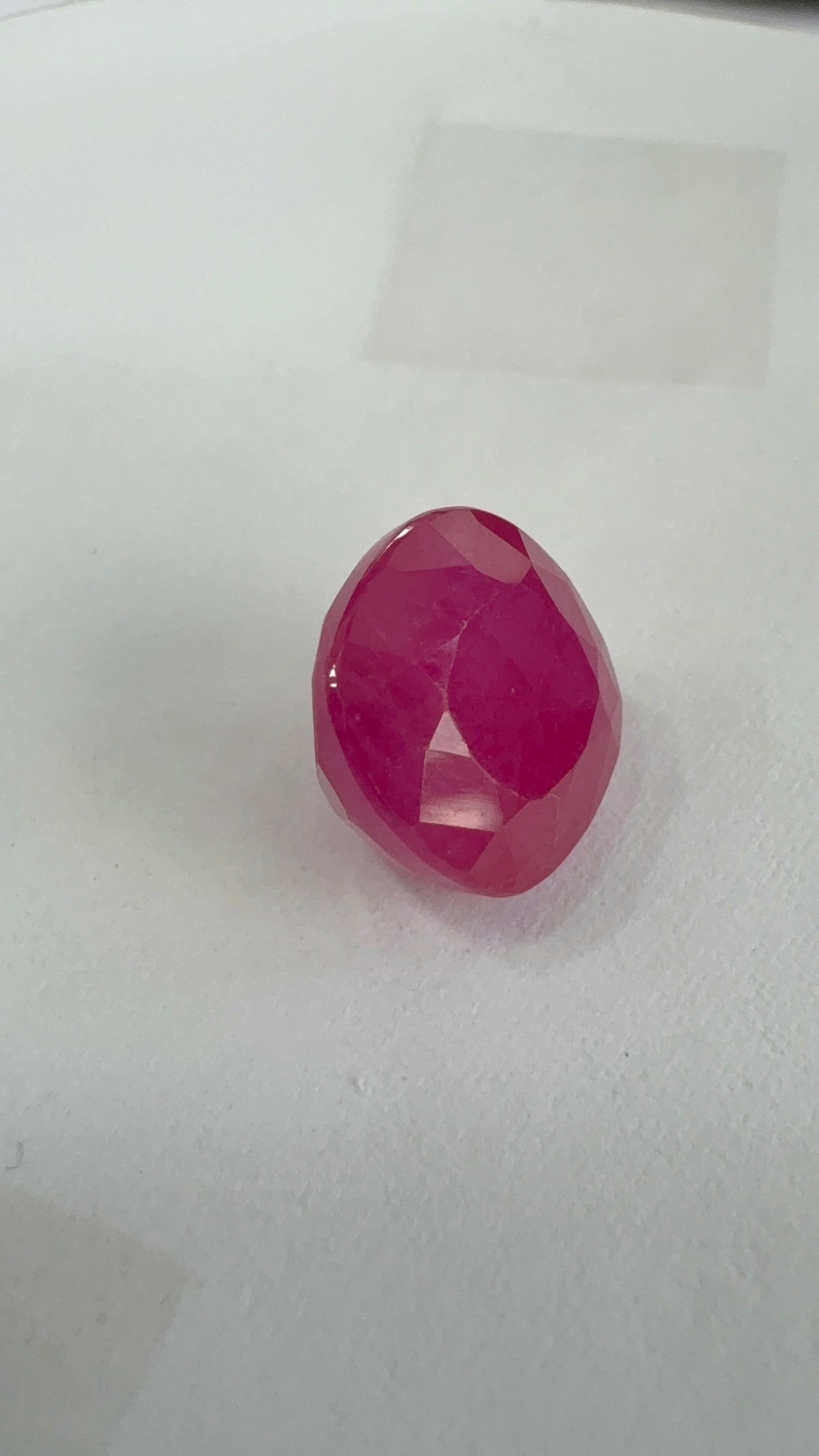 Ruby 6.29 carat R-70 front view