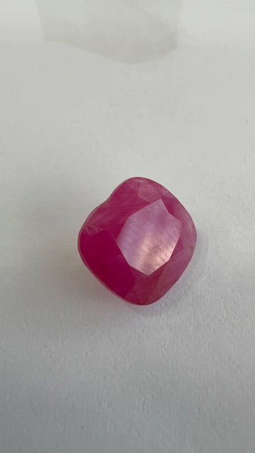 Ruby 3.64 carat R-75 front view