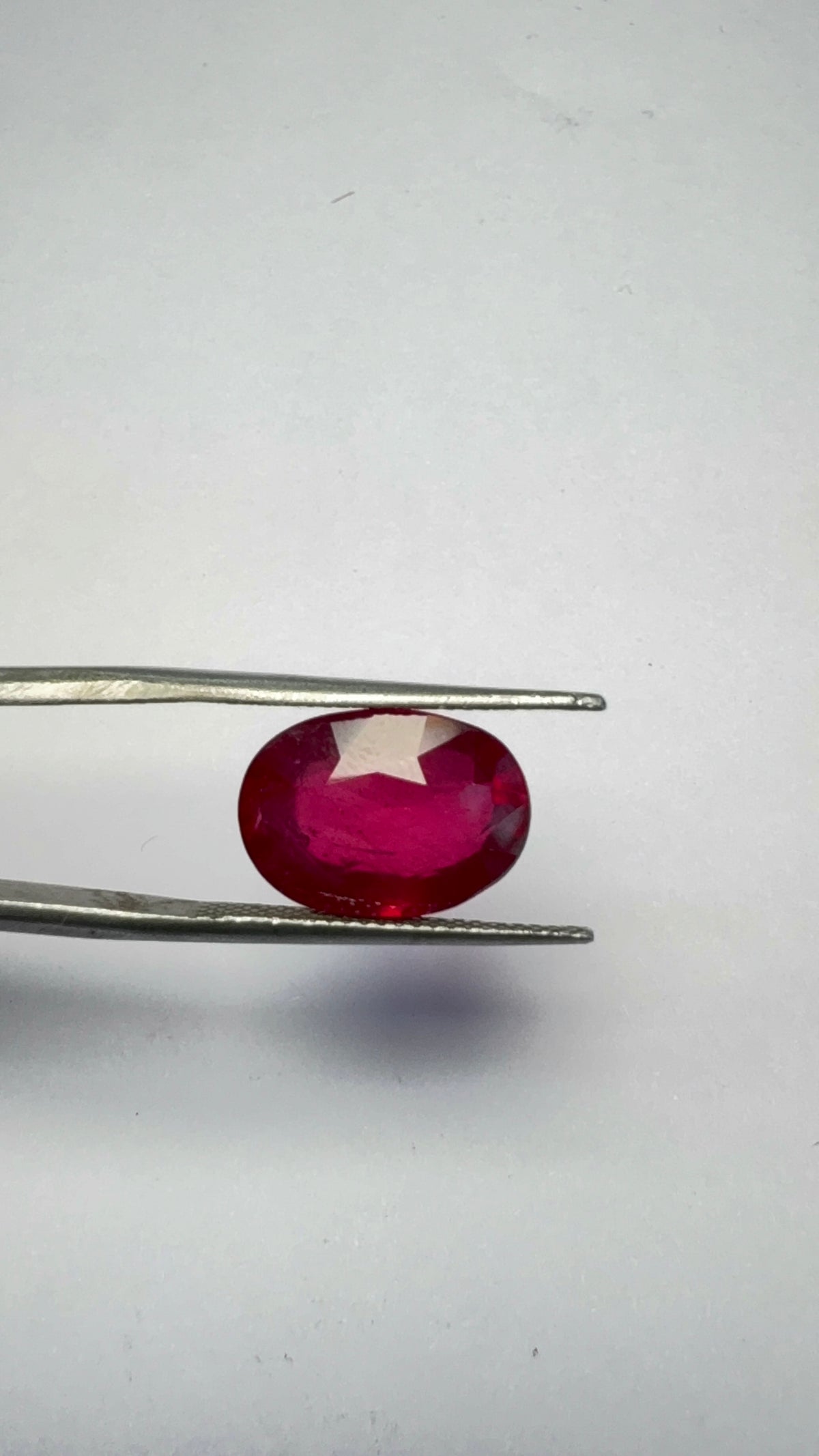 Ruby 9.76 carat R-79 close view