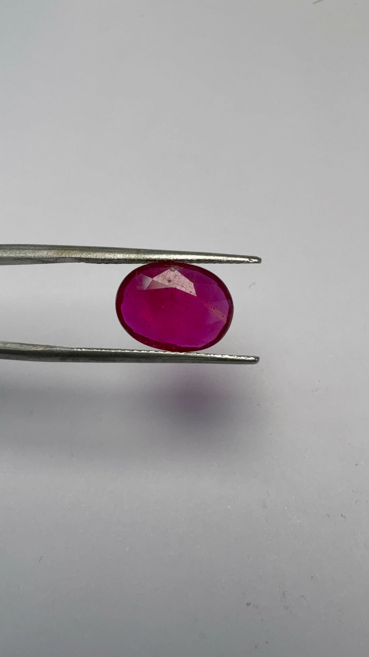Ruby 3.61 carat R-8 close view