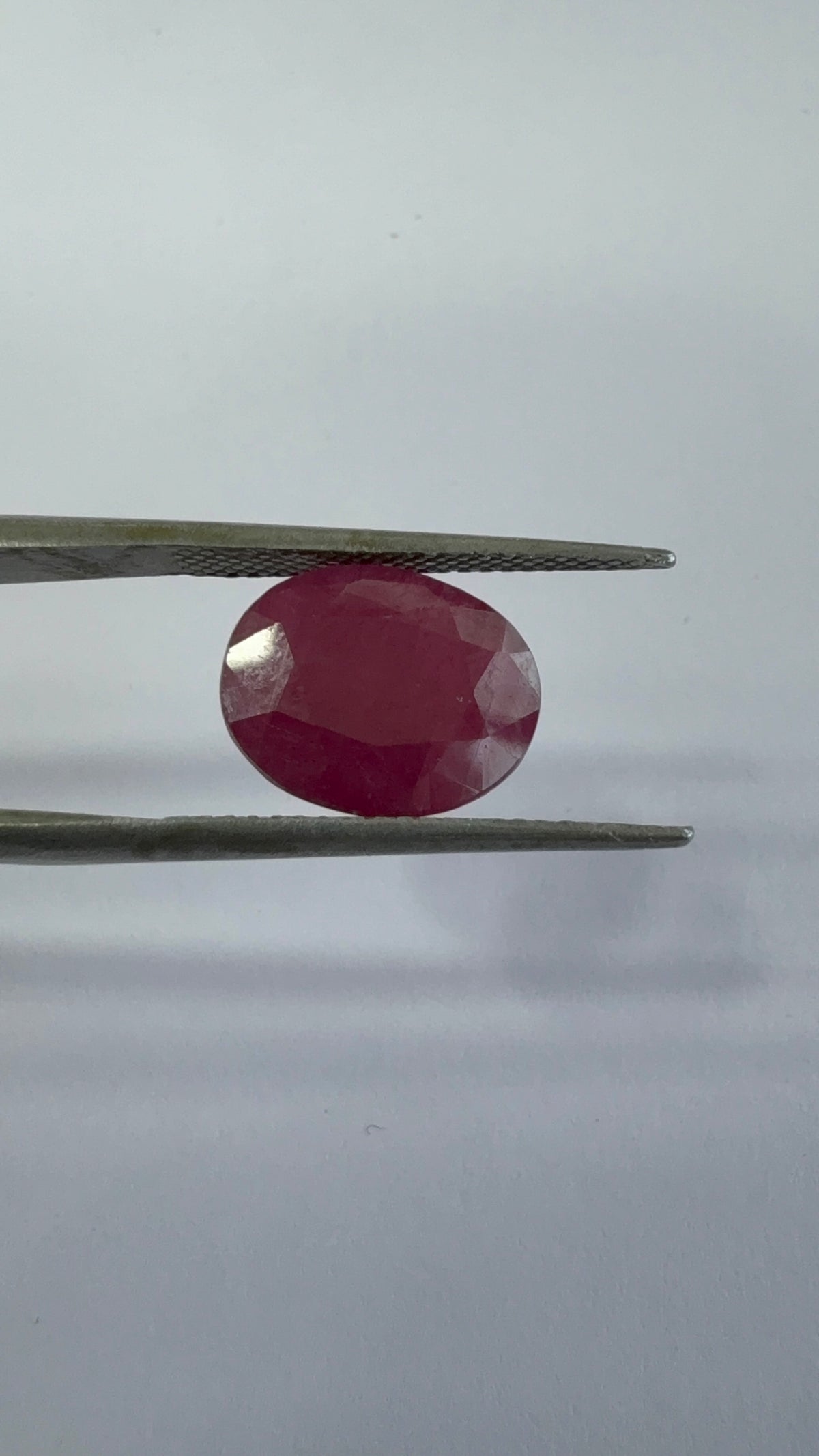 Ruby 5.68 carat R-80 reverse view