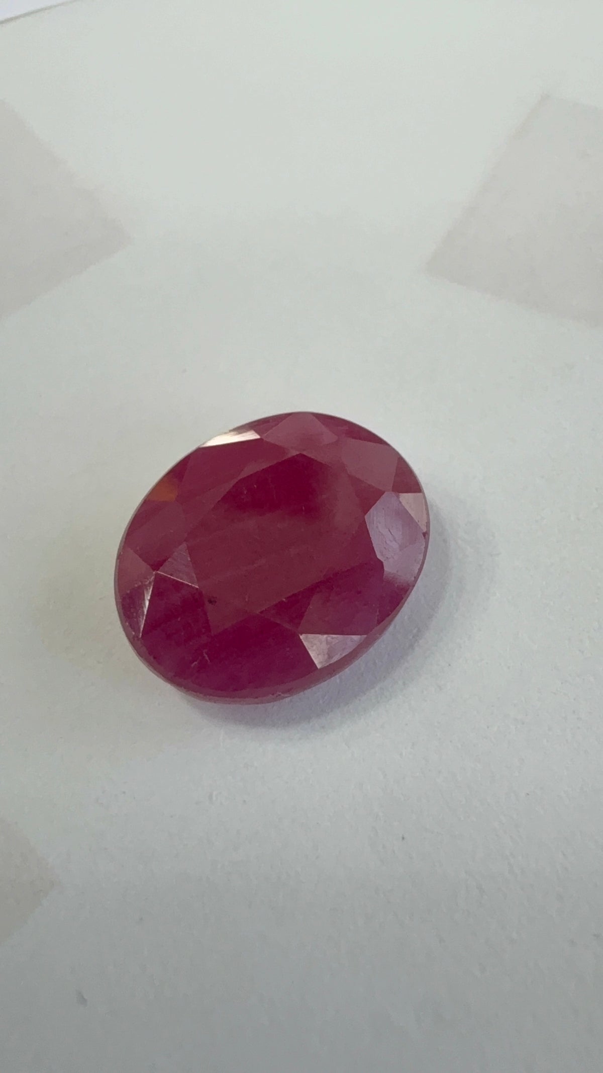 Ruby 5.98 carat R-81 front view