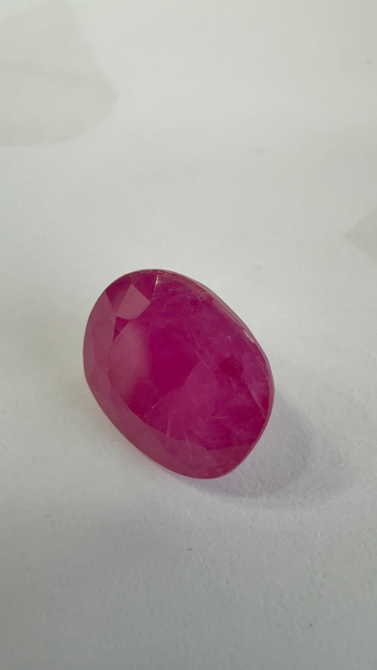 Ruby 5.21 carat R-84 close view