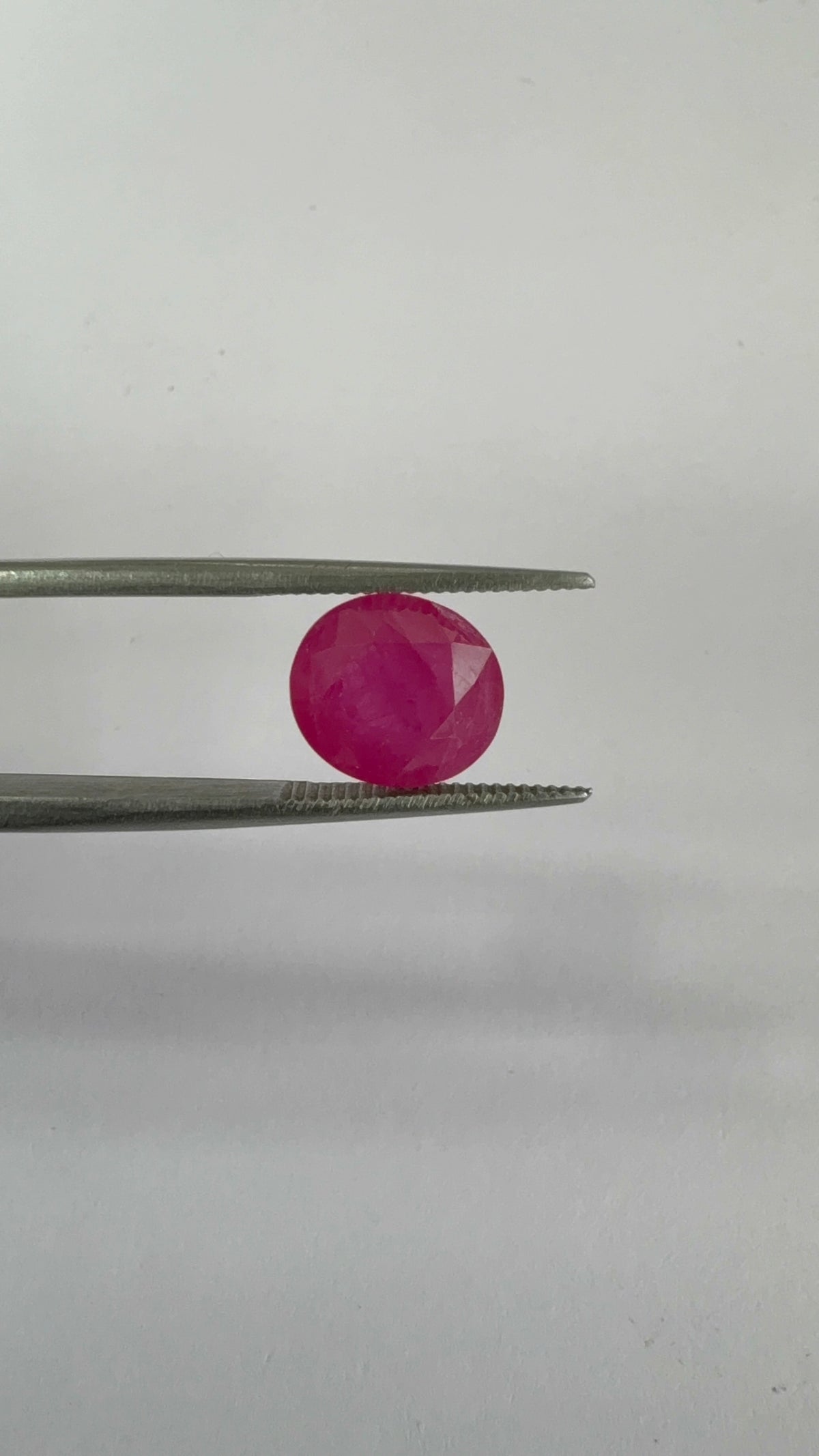 Ruby 3.66 carat R-86 front view