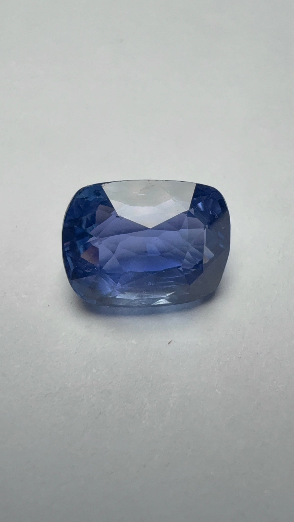 Blue Sapphire 6.56 carat SBS-4 close view