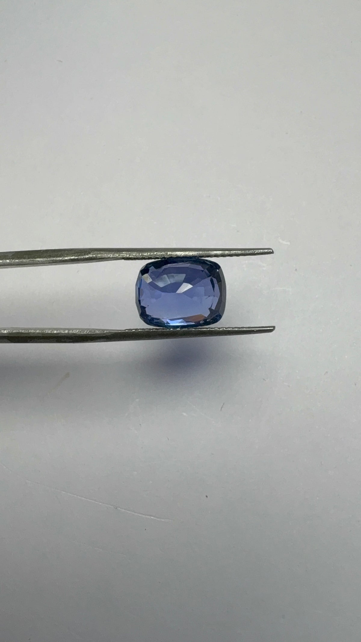 Blue Sapphire 6.56 carat SBS-4 reverse view