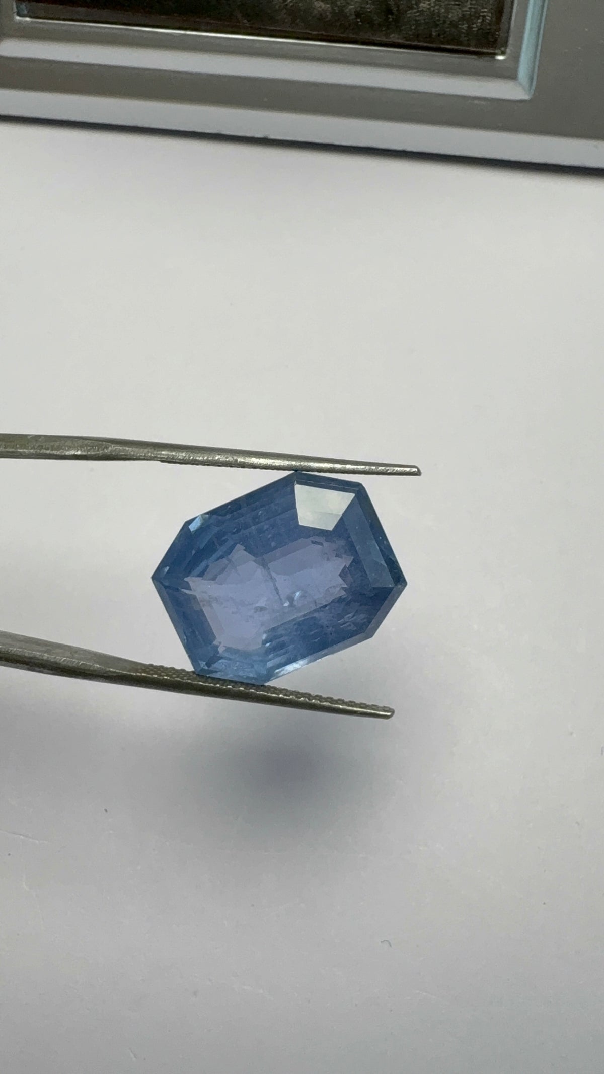 Blue Sapphire 18.94 carat SBS-55 angled view