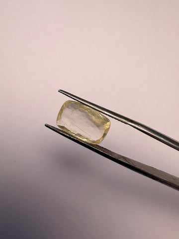 Yellow Sapphire 5.15 carat YSR-14 front view