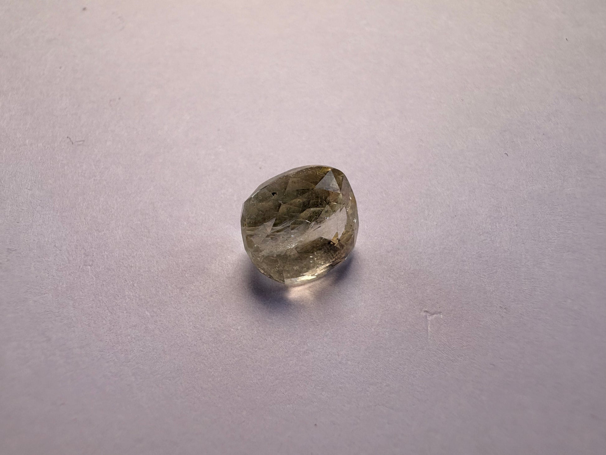 Yellow Sapphire 6.75 carat YSR-18 close view