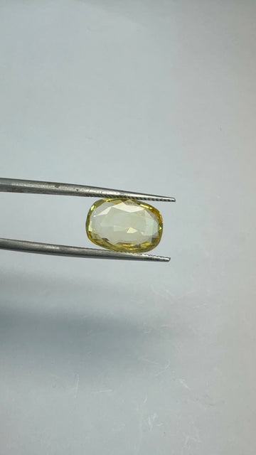 Yellow Sapphire 4.80 carat YSR-277 front view