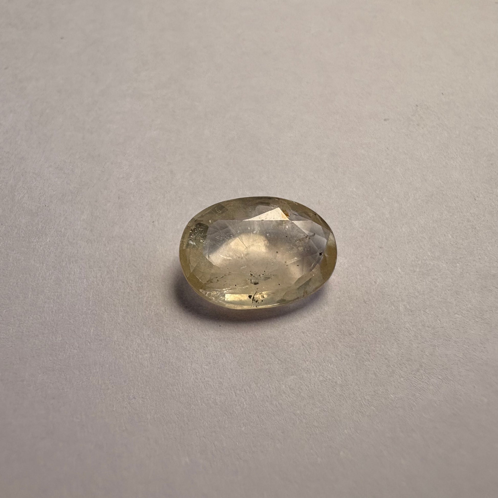 Yellow Sapphire 5.33 carat YSR-292 front view