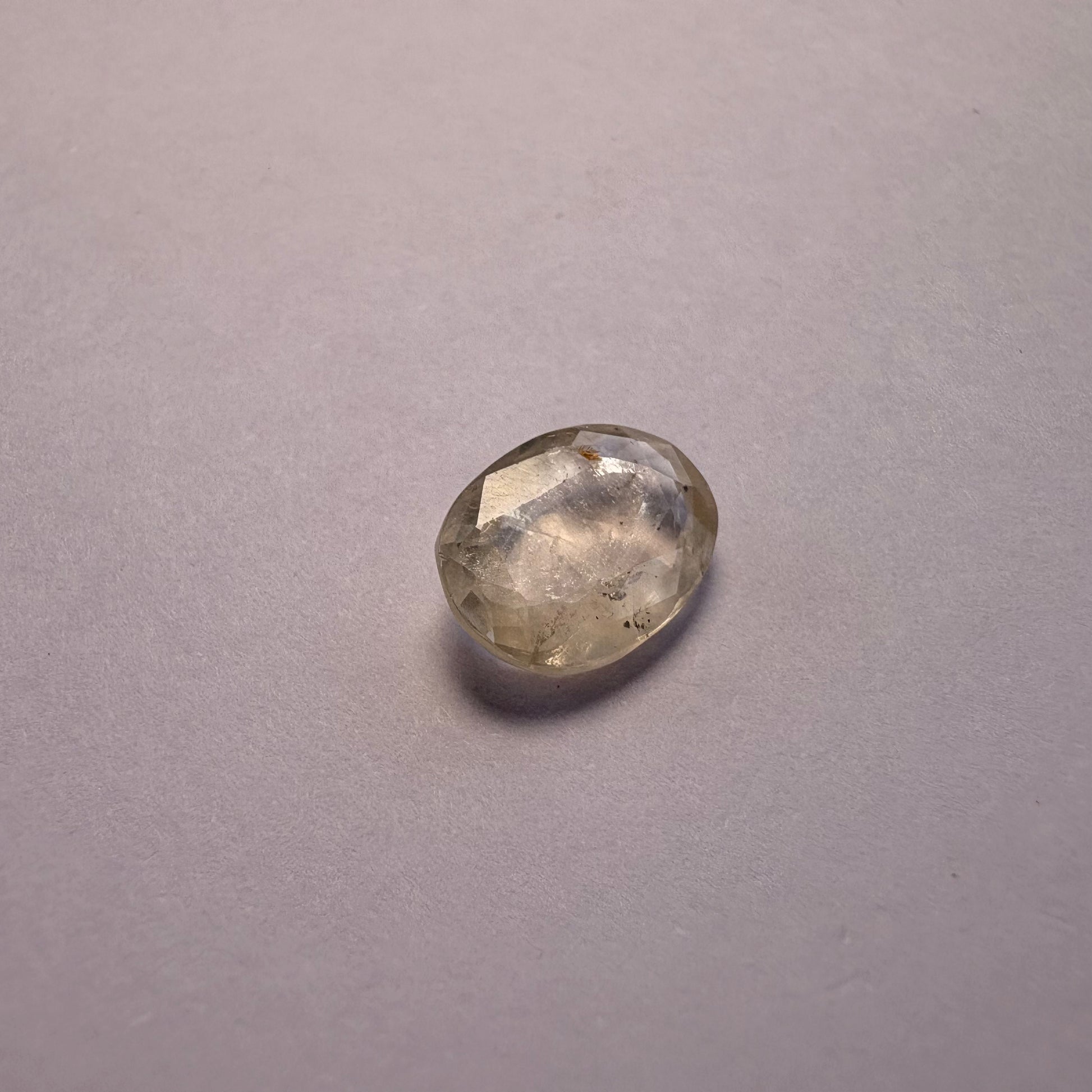 Yellow Sapphire 5.33 carat YSR-292 alternate face-up view