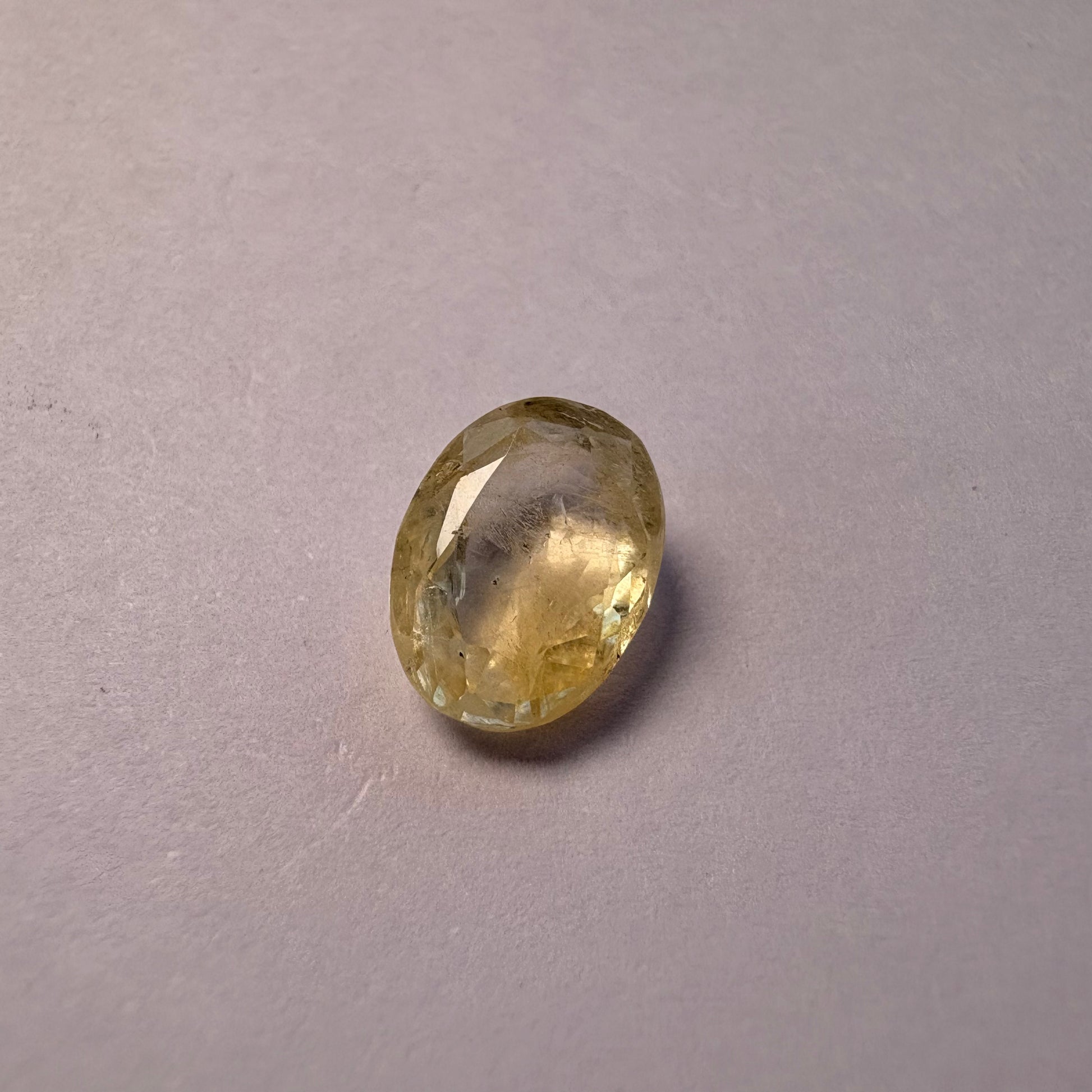 Yellow Sapphire 4.04 carat YSR-300 front view
