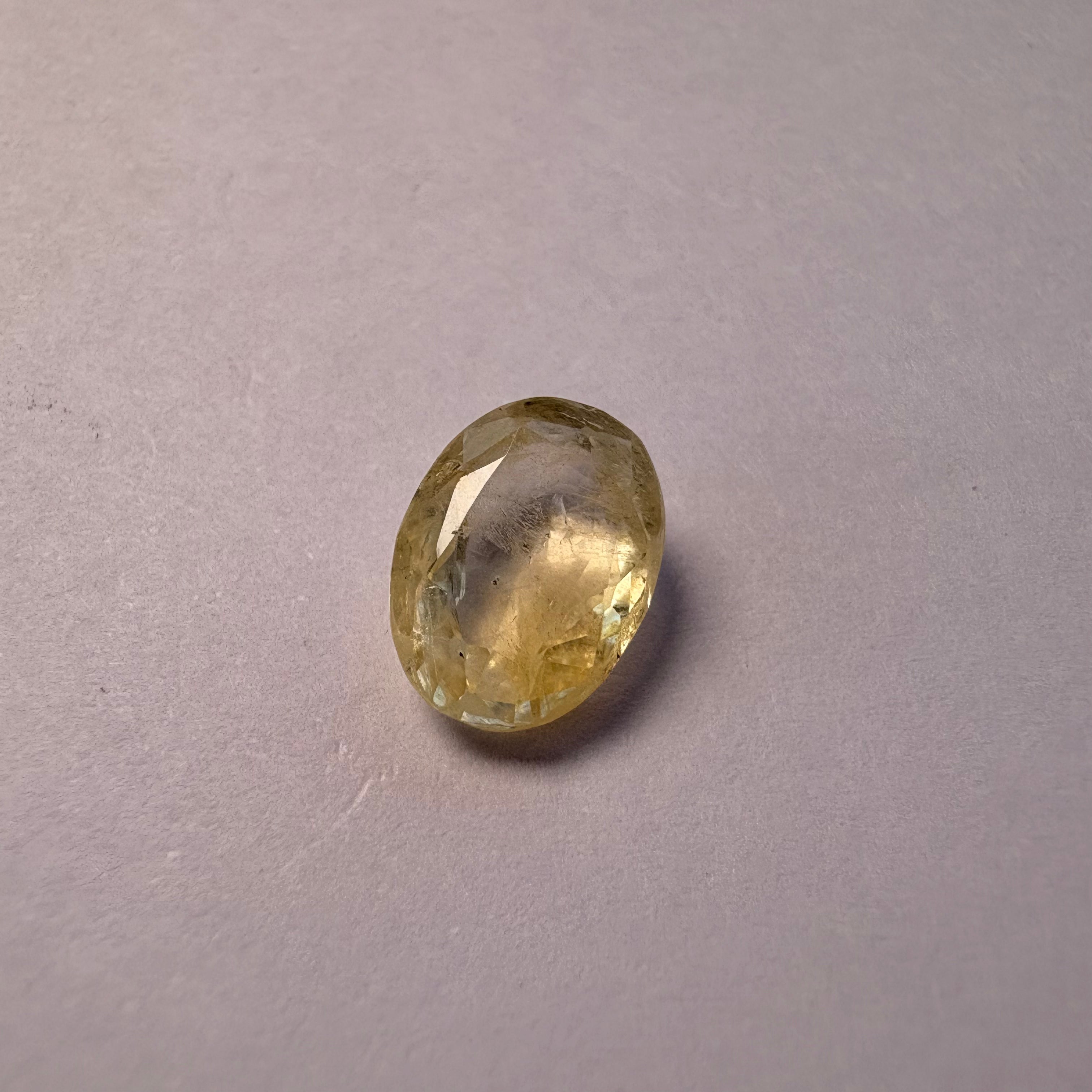 Yellow Sapphire 4.04 carat YSR-300 front view