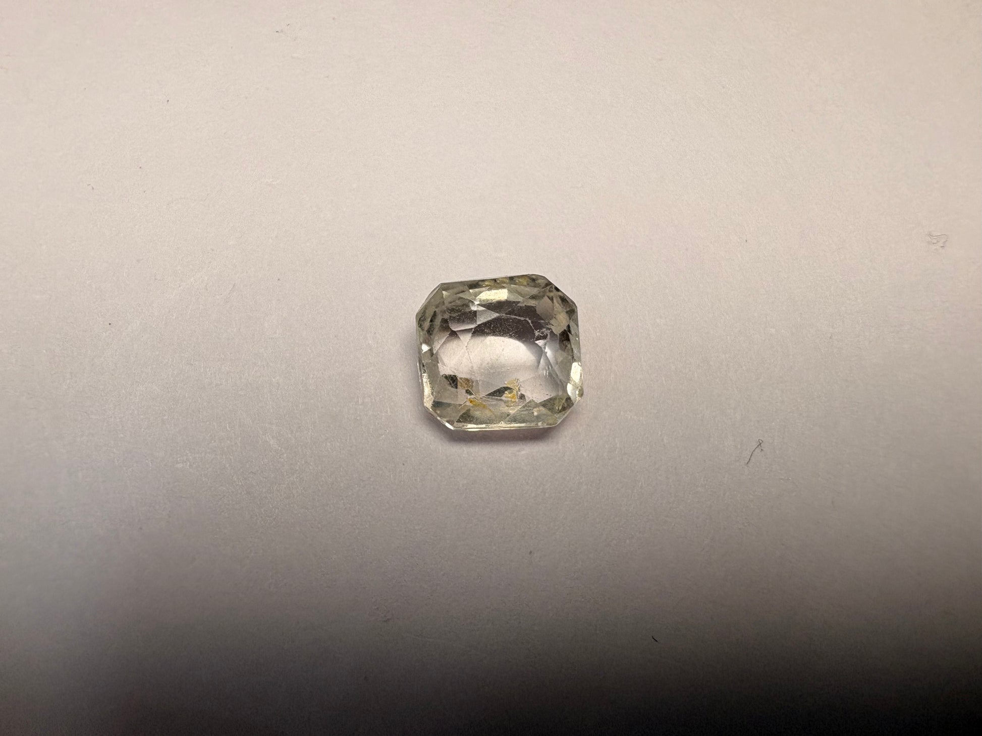 Yellow Sapphire 2.46 carat YSR-69 angled view
