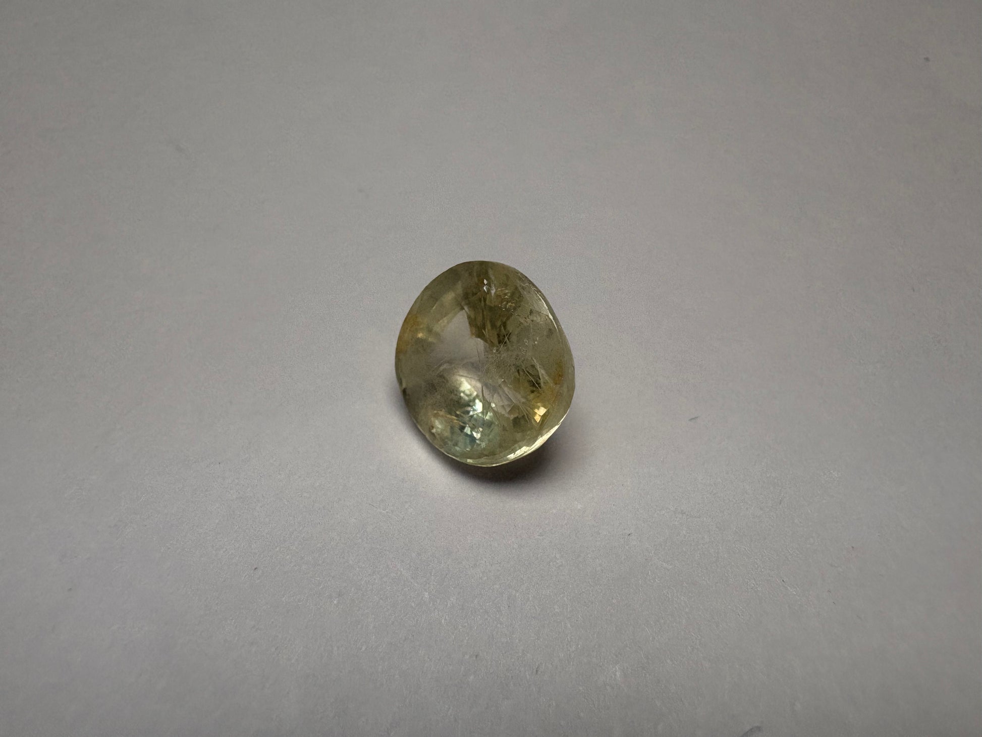 Yellow Sapphire 7.33 carat YSR-74 close view